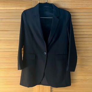 NWOT Longline Fitted Theory Blazer Size 0